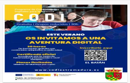 Imagen ¡Abiertas las inscripciones para el Programa CODI de Competencias Digitales!