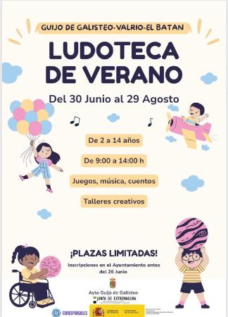 Imagen LUDOTECA DE VERANO.