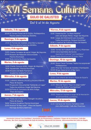 Imagen Semana Cultural Guijo de Galisteo 2025.