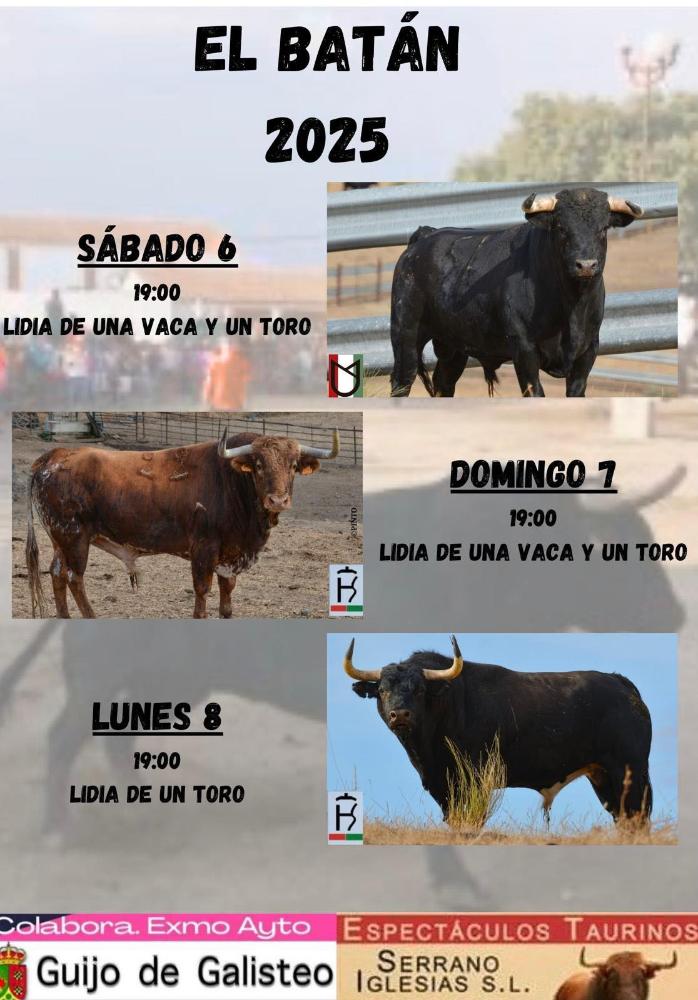Imagen Festejos Taurinos El Batán 2025