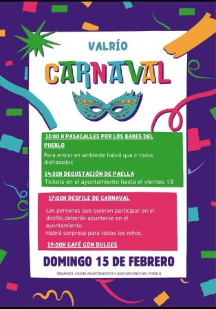 Imagen CARNAVAL 2026 VALRIO