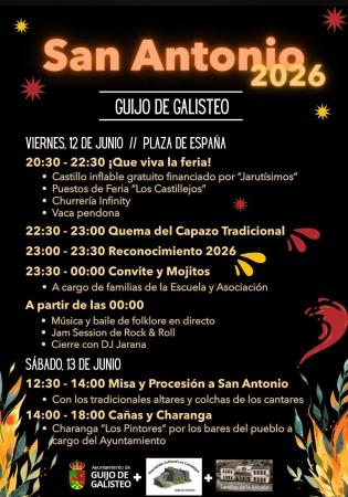Imagen Este fin de semana se celebra San Antonio en Guijo de Galisteo.