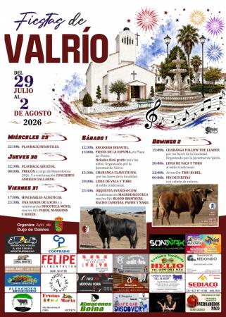 Imagen FIESTAS DE VALRÍO 2026